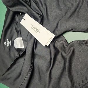 Black, Calvin Klein, NWT, Performance Leggings